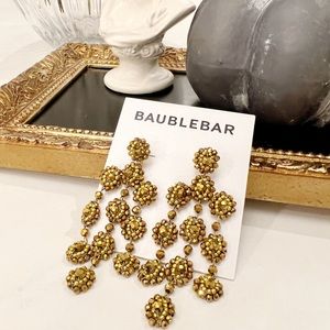 BaubleBar Marigold drop earrings, brand new!